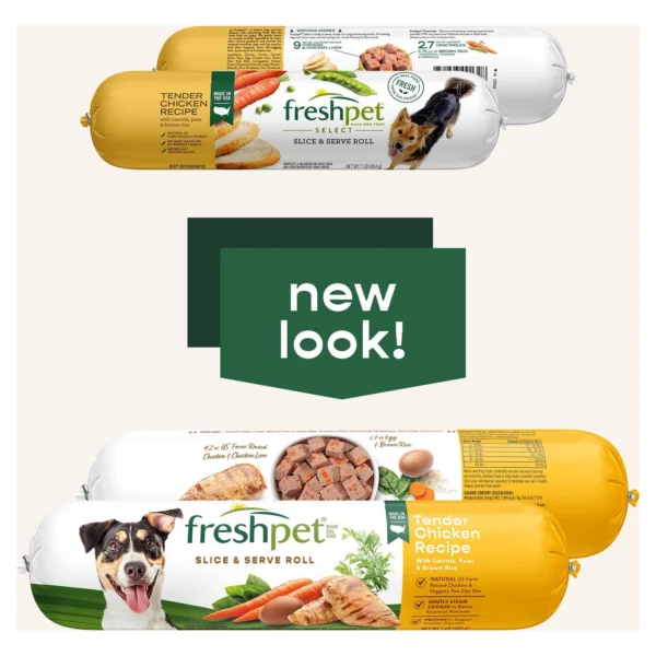 Freshpet Select Healthy & Natural Dog Food, Fresh Chicken Roll, 1lb - Image 5