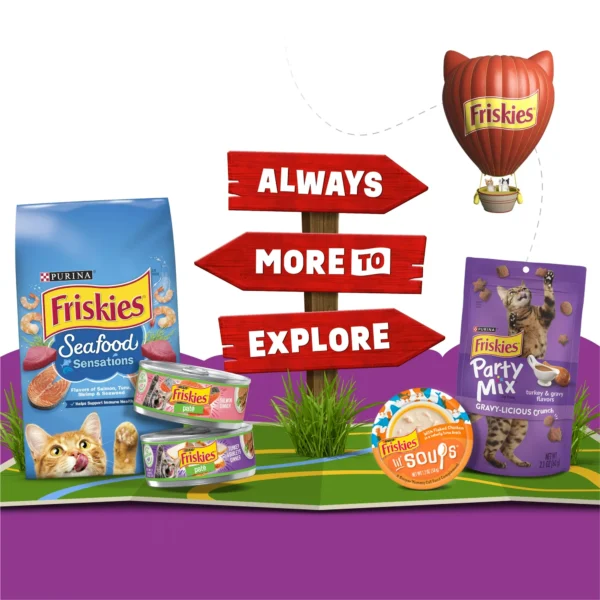 Purina Friskies Pureed Cat Food Toppers, Lil’ Shakes With Enticing Chicken Lickable Cat Treats - Image 2