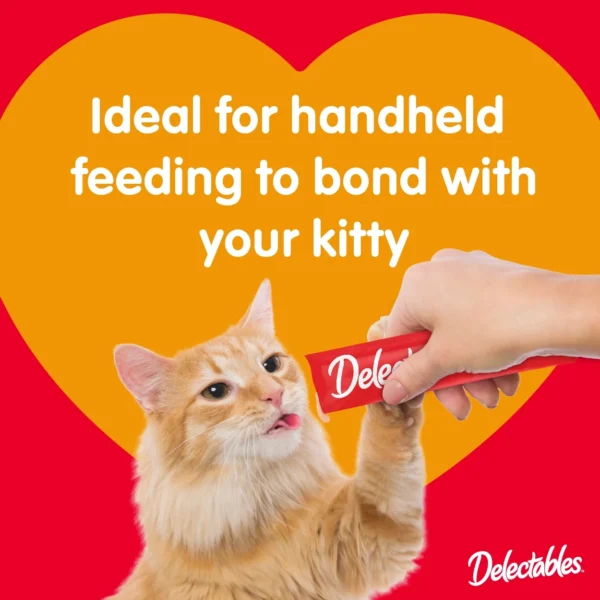 Hartz Delectables Squeeze Up Lickable Wet Cat Treats, Chicken, 2oz, 4 Pack - Image 2