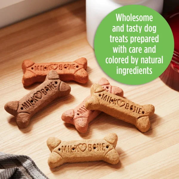Milk-Bone Flavor Snacks Large Dog Biscuits, Flavored Crunchy Dog Treats, 60 oz. - Image 4