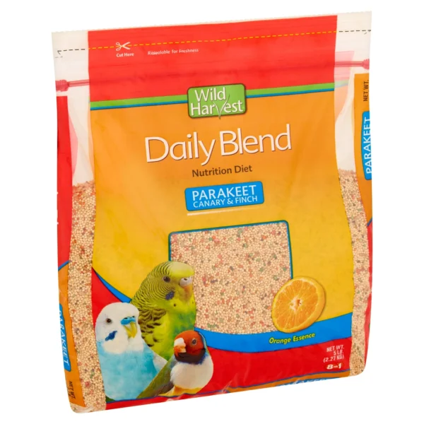 Wild Harvest Parakeet, Canary & Finch Daily Nutrition Blend, 5 lb - Image 7