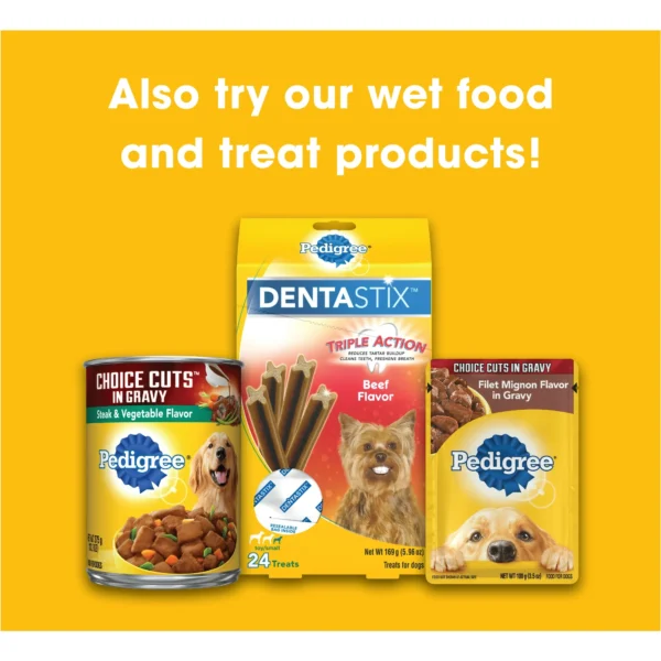 PEDIGREE Small Dog Complete Nutrition Adult Dry Dog Food Grilled Steak and Vegetable Flavor, 3.5 lb. Bag - Image 3