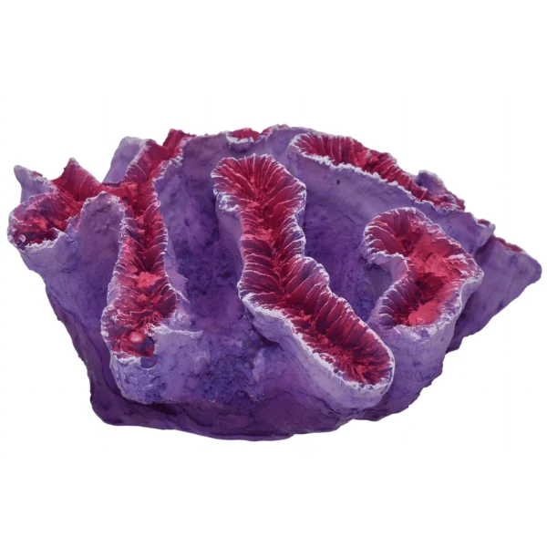 Komodo Curly Pink and Purple Coral Ornament, Aquarium Decor - Image 2