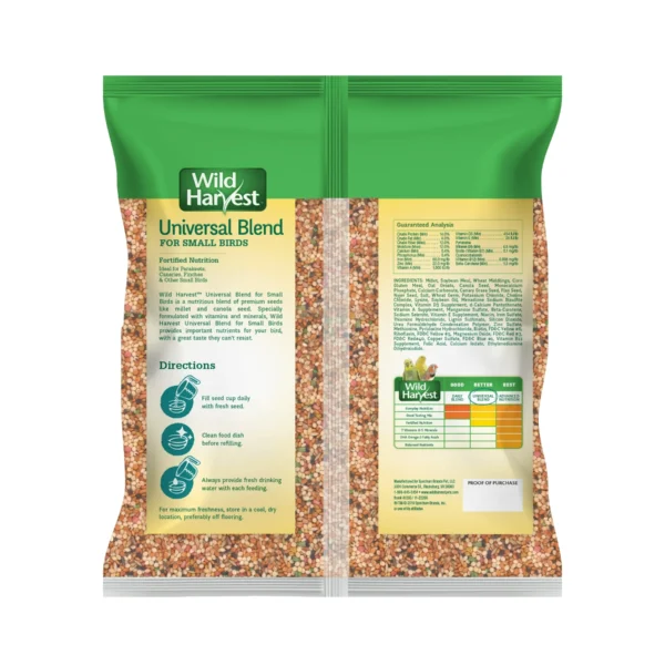 Wild Harvest Universal Blend Premium Small Birds Seed, 3 lbs - Image 9