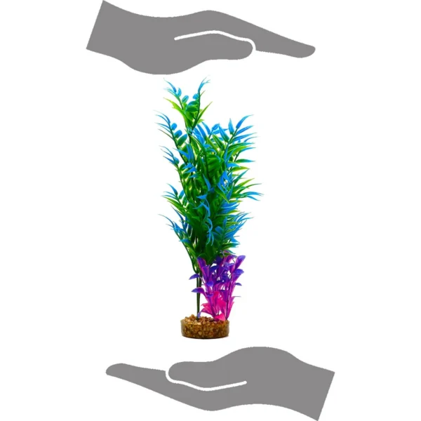 Aqua Culture Maidenhair Fern Aquarium Plant Decoration - Bright Colors - Image 2