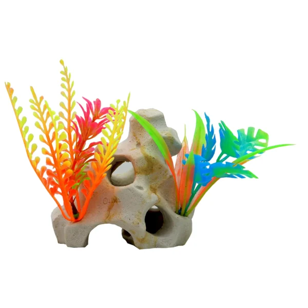 Aqua Culture Holey Rock Aquarium Ornament, Multicolor - Image 6