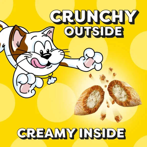 Temptations Classic Seafood Medley Flavor Crunchy And Soft Treats For Cats, 3 Oz Pouch - Image 6