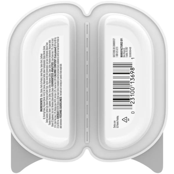 (6 pack) Sheba Perfect Portions Bistro Adult Wet Cat Food, Chicken in Alfredo Sauce Entree, 2.6 oz Twin-Pack Tray - Image 6