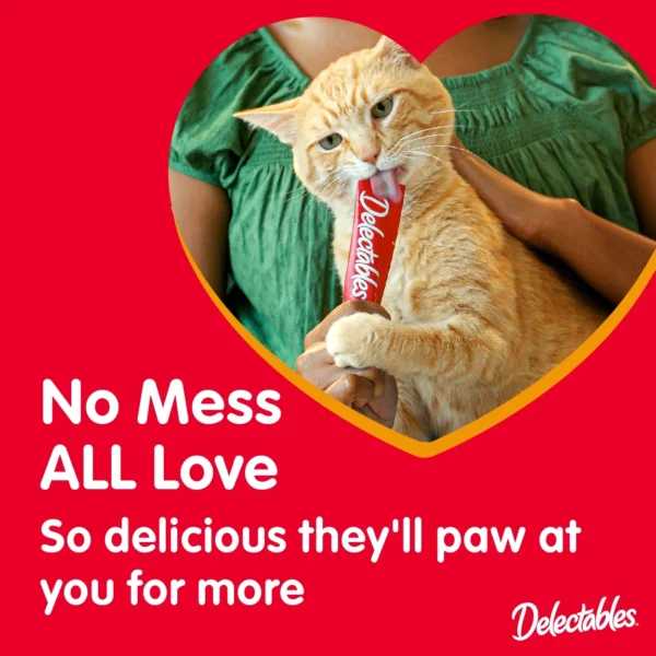 Hartz Delectables Squeeze Up Lickable Wet Cat Treats, Chicken, 2oz, 4 Pack - Image 4