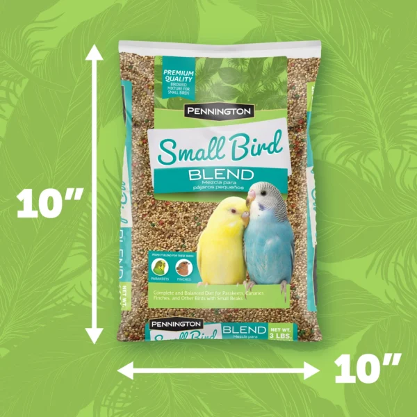 (2 pack) Pennington Small Breed Everyday Blend Dry Bird Food, for Parakeets, Canaries and Finches; 3 lb. Bag - Image 2