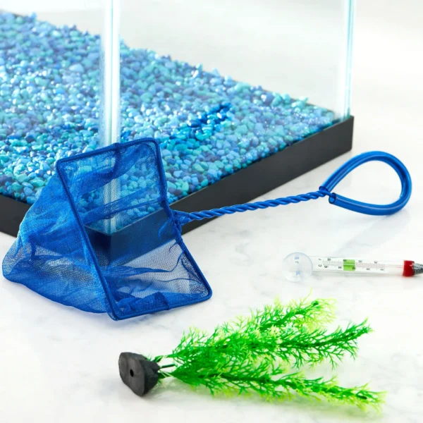 Aqua Culture Plastic & Nylon 5" Blue Fish Net - Image 5