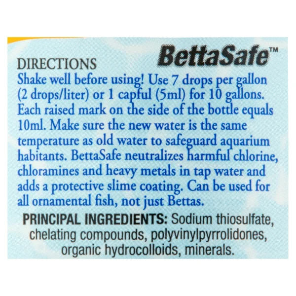 Tetra Betta Safe Fish Tank Water Conditioner, 1.69 oz - Image 2