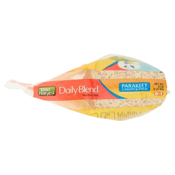 Wild Harvest Parakeet, Canary & Finch Daily Nutrition Blend, 5 lb - Image 3