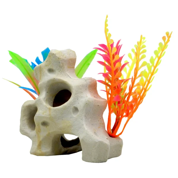 Aqua Culture Holey Rock Aquarium Ornament, Multicolor - Image 8