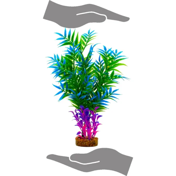 Aqua Culture Maidenhair Fern Aquarium Plant Decoration - Bright Colors - Image 3